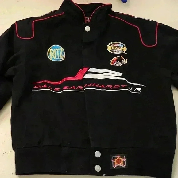 Black Jean Jacket - Picture 1 of 9